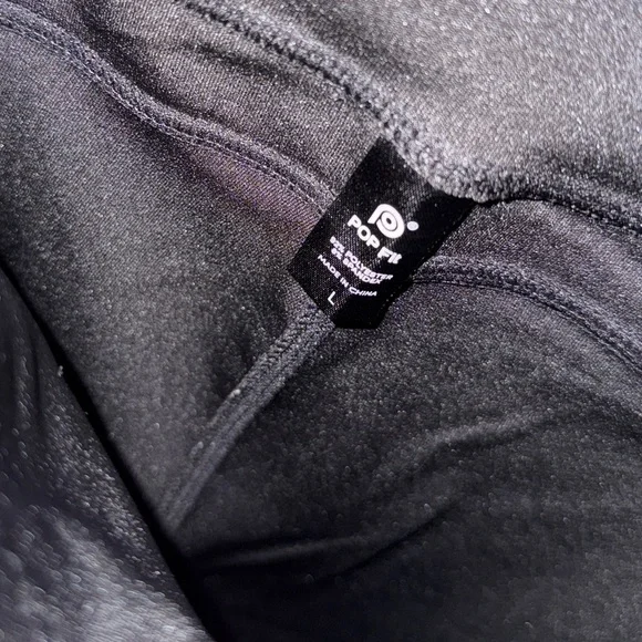 POP Fit Classic Black Leggings - Picture 3 of 4